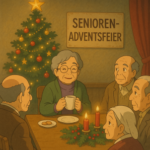 Adventsfeier Ü-60 im Bürgertreff der Schützenhalle Flyer