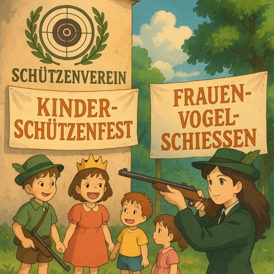 Kinderschützenfest und Frauenvogelschießen 2025