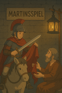 Martinsspiel & Umzug Flyer