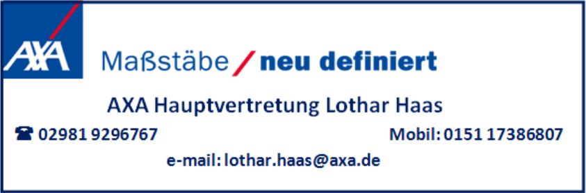 AXA Hauptvertretung Lothar Haas